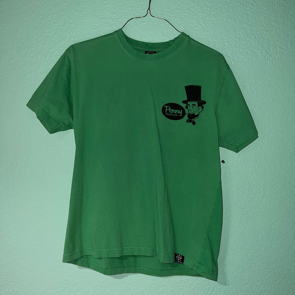 Green Penny Board Australia Abe Lincoln Tee